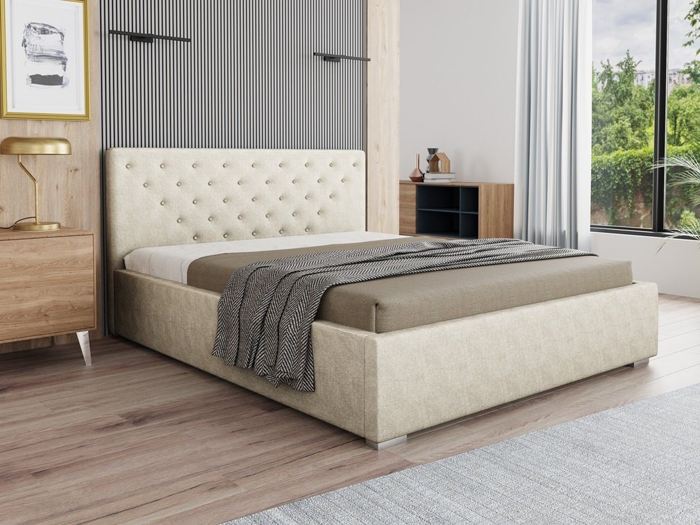 Deine Möbel 24 Polsterbett Bett Ehebett BERTA inkl. Bettkasten und Lattenrost (Komplettbett, 120x200 140x200 160x200 180x200 200x200 Funktionsbett), Doppelbett, Komplettbett, Matratze zur Auswahl, mit / ohne Matratze von Deine Möbel 24