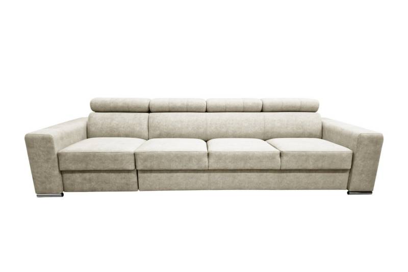 Deine Möbel 24 Sofa Couch 3-Sitzer / 4-Sitzer ELMO, mit Schlaffunktion von Deine Möbel 24