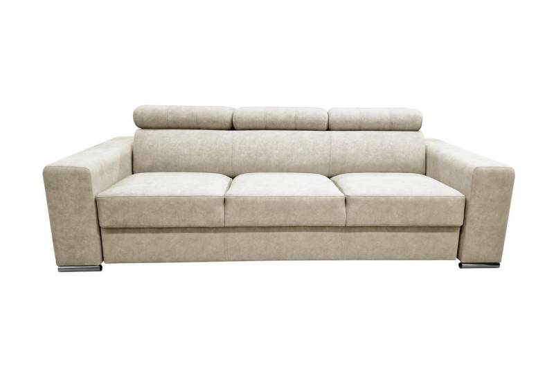 Deine Möbel 24 Sofa Couch 3-Sitzer / 4-Sitzer ELMO, mit Schlaffunktion von Deine Möbel 24
