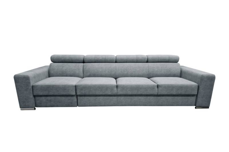 Deine Möbel 24 Sofa Couch 3-Sitzer / 4-Sitzer ELMO, mit Schlaffunktion von Deine Möbel 24