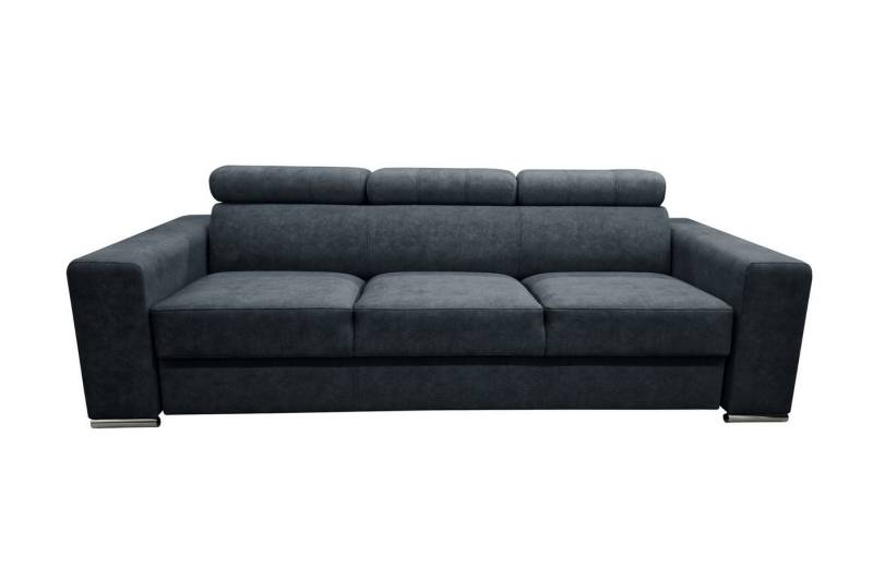 Deine Möbel 24 Sofa Couch 3-Sitzer / 4-Sitzer ELMO, mit Schlaffunktion von Deine Möbel 24