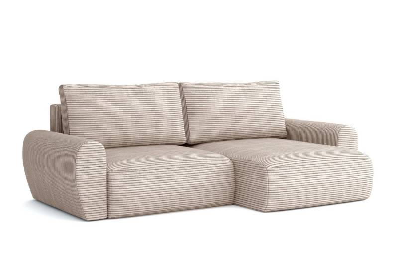 Deine Möbel 24 Wohnlandschaft HEIDI 253 cm breit Ecksofa Sofa Wohnzimmer L-Couch Cord Samt, Grau Beige Dunkelgrau Anthrazit Graphit Schwarz Hellgrau 3 Teile, mit Bettkasten Stauraum Bettfunktion Schlaffunktion Deine Möbel 24 Wohnlandschaft HEIDI 253 cm breit Ecksofa Sofa Wohnzimmer L-Couch Cord Samt, Grau Beige Dunkelgrau Anthrazit Graphit Schwarz Hellgrau 3 Teile, mit Bettkasten Stauraum Bettfunktion Schlaffunktion von Deine Möbel 24
