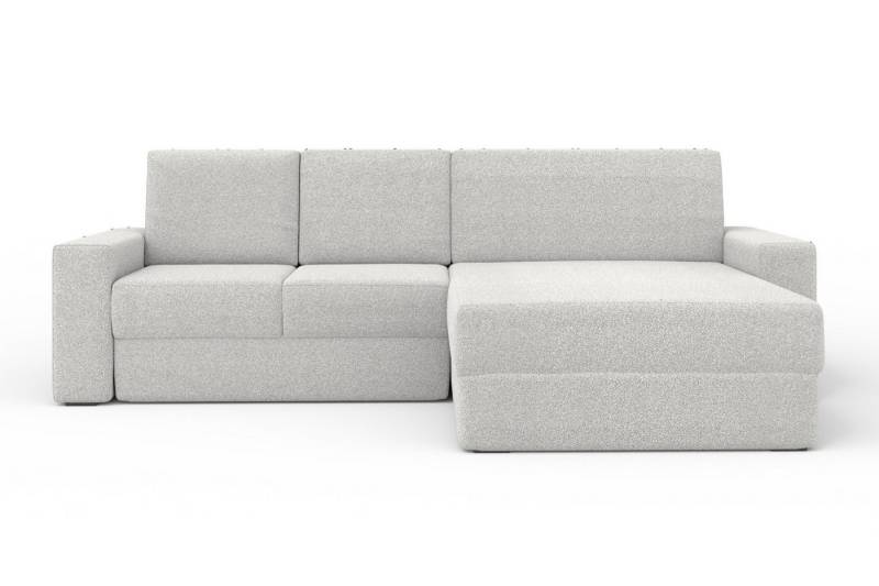 Deine Möbel 24 Wohnlandschaft TOCO XL Ecksofa 275 cm breit - perfekt für entspannte Abende, Set 1 Teile, in Beige, Creme, Grau, Hellgrau, Anthrazit, Schwarz von Deine Möbel 24