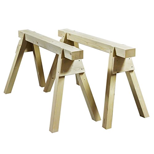 1 Paar Gerüstbock Arbeitsbock Profi-Holzbock Zimmererbock Stützbock Holzböcke 1 Paar Gerüstbock Arbeitsbock Profi-Holzbock Zimmererbock Stützbock Holzböcke von Deine Tante Emma
