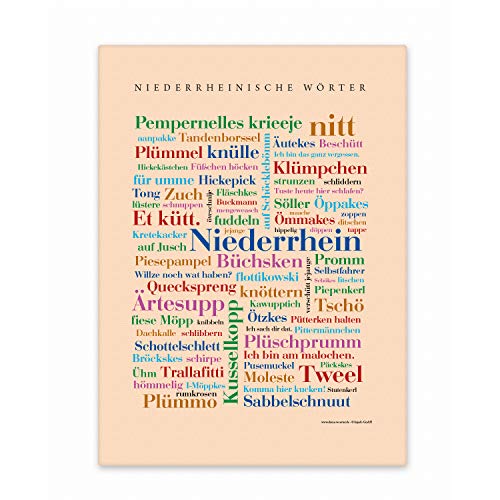 Deine Wörter Leinwand Niederrheinische Keilrahmen 30x40 cm Deine Wörter Leinwand Niederrheinische Keilrahmen 30x40 cm von Deine Wörter