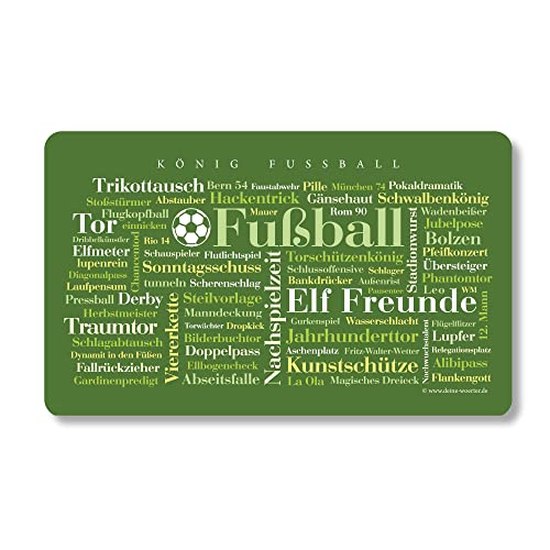 Frühstücksbrettchen Fußball Wörter von Deine Wörter