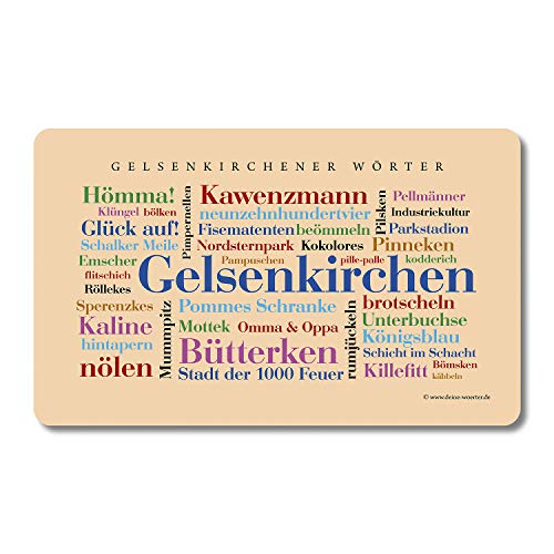 Frühstücksbrettchen Gelsenkirchener Wörter Frühstücksbrettchen Gelsenkirchener Wörter von Deine Wörter