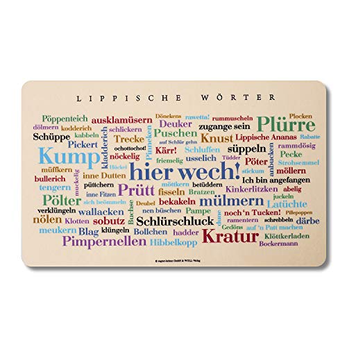 Frühstücksbrettchen Lippische Wörter von Deine Wörter