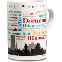 Kaffeebecher Dortmunder Wörter von DeineWoerter