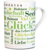 Kaffeebecher Glückswörter Kaffeebecher Glückswörter von DeineWoerter