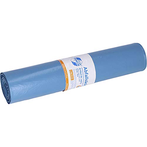 Deiss | Abfallsäcke PREMIUM PLUS | Volumen 120 l | BxH 700 x 1100 mm | Materialstärke 34 µm | blau | VE 250 Stk Deiss | Abfallsäcke PREMIUM PLUS | Volumen 120 l | BxH 700 x 1100 mm | Materialstärke 34 µm | blau | VE 250 Stk von DEISS