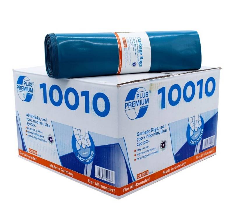 Deiss Fangsack DEISS Premium Plus® Typ-100 Abfallsäcke 10010, 120 Liter - Der von Deiss