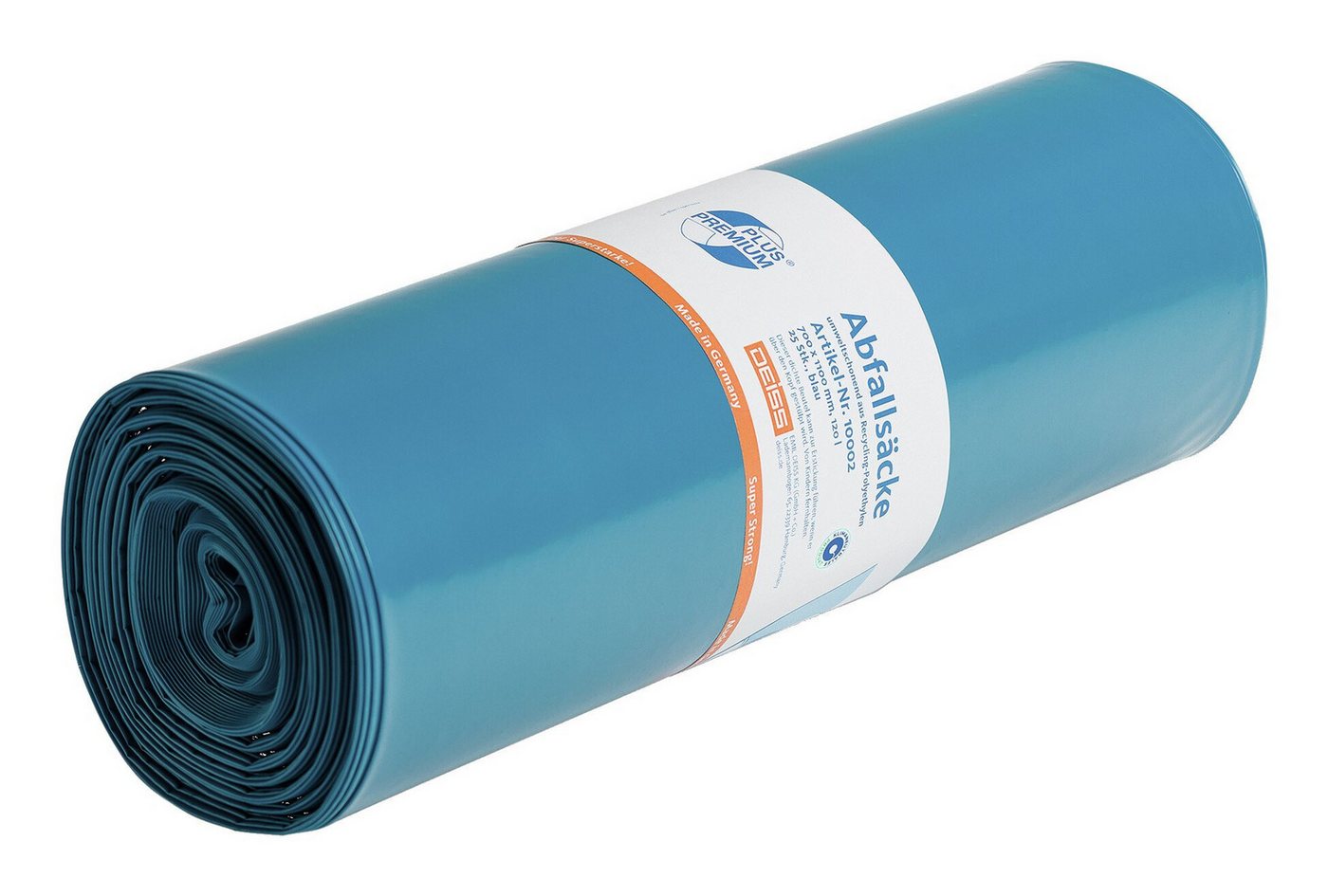 Deiss Müllbeutel, Müllsack 120 l blau LDPE Superstark Deiss Müllbeutel, Müllsack 120 l blau LDPE Superstark von Deiss