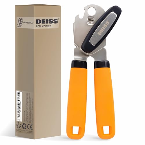 Dosenöffner mit zwei Griffen, Orange von Deiss