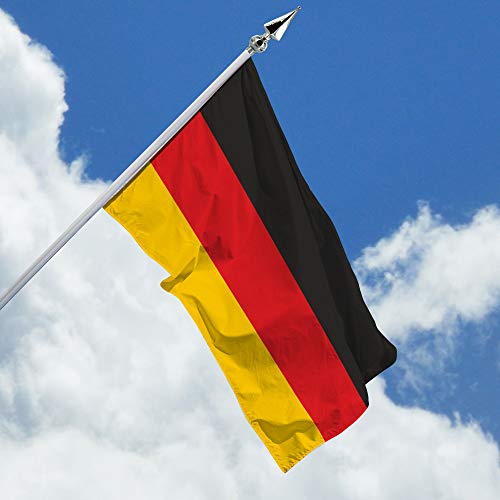 Deitert Deutschlandfahne – 200x335 cm Deutschland Fahne, Haushängefahne aus reißfestem Polyester Deitert Deutschlandfahne – 200x335 cm Deutschland Fahne, Haushängefahne aus reißfestem Polyester von Deitert