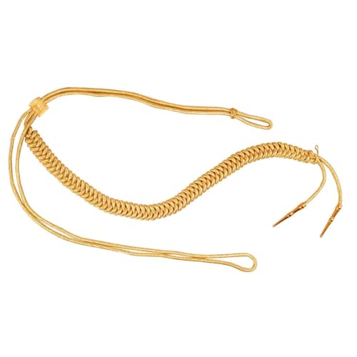 Deitert Fangschnur 1 Breitgeflecht mit 2 Spitzen (Gold oder Silber) Gold von Deitert