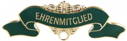 Deitert Ordenanhänger Ehrenmitglied Schwarz von Deitert