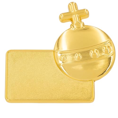 Deitert Pin Insignien-Reichsapfel mit Gravurfläche Gold Deitert Pin Insignien-Reichsapfel mit Gravurfläche Gold von Deitert