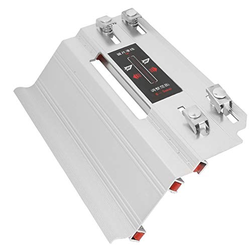 Dekaim Fliesenschneider-Zubehör, Fliesenanfasmaschine 45-Grad-Winkelschneidwerkzeug Desktop-Steinschneiden Manuelle Maschine, Aluminium-Keramik-Marmor-Schneidehelfer, Führungsfräse von Dekaim