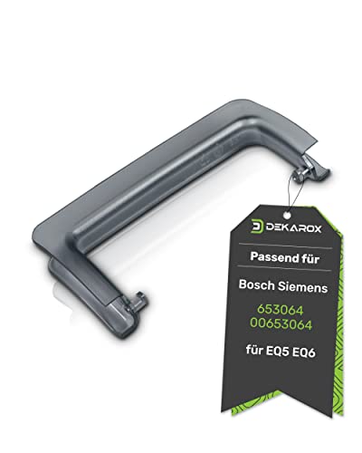 DEKAROX Wassertankgriff Griff transparentgrau für Siemens Bosch 00653064 653064 für Wassertank in Kaffeevollautomat EQ5 EQ6 plus s700 VeroAroma VeroCafe von Dekarox