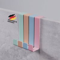 Dekazia® 4 Türhaken Kinderzimmer Bunt Türgarderobe Kinder Zum Einhängen Kleiderhaken Tür Garderobenhaken Türhänger Haken von Dekazia