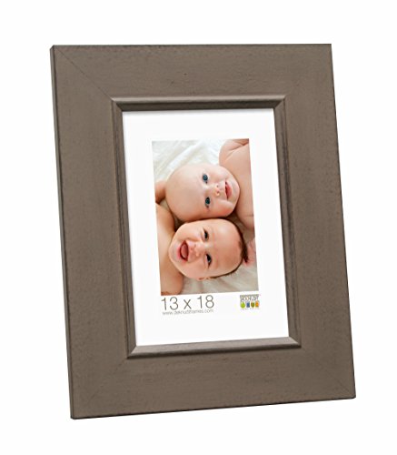 Bilderrahmen Gre (Bild): 20 Cm H X 15 Cm B, Farbe: Braun von Deknudt Frames