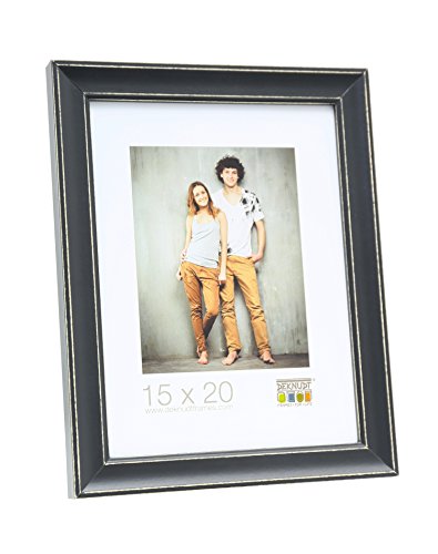 Bilderrahmen Gre (Bild): 30 Cm H X 24 Cm B, Farbe: Schbarz von Deknudt Frames