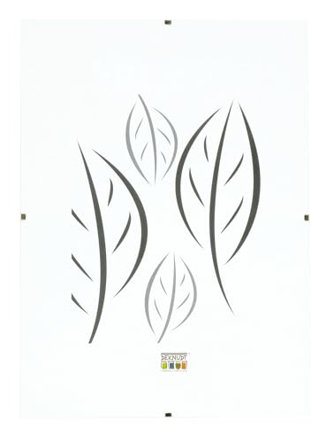 DEKNUDT FRAMES Bilderhalter - rahmenlos - mattes Glas - S200M9 - Bildgröße 20x30cm - Bilder aufhängen von DEKNUDT