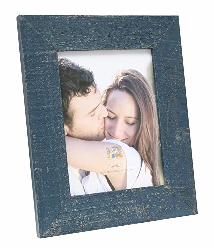 Deknudt Frames Bilderrahmen breit Größe (Bild): 30 cm H x 20 cm B, Farbe: Blau von Deknudt Frames