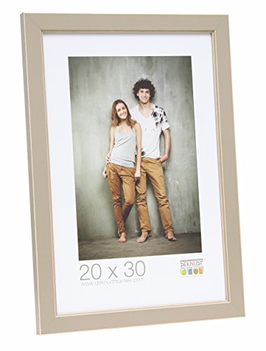 Deknudt Frames Bilderrahmen mit Netz, beige, Holz, 24x30 von Deknudt Frames