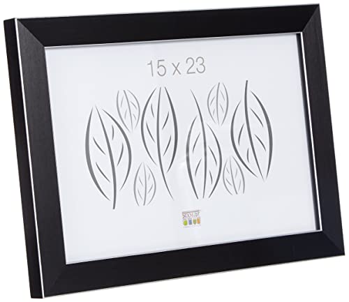 Deknudt Frames S41VK2 Bilderrahmen 15x23 Rahmen Schwarz, Kunststoffschmal Holz Fotokader Deknudt Frames S41VK2 Bilderrahmen 15x23 Rahmen Schwarz, Kunststoffschmal Holz Fotokader von DEKNUDT