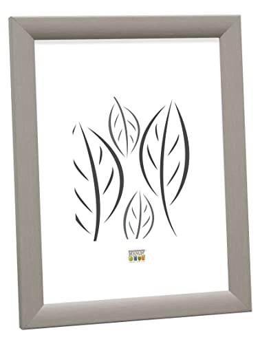 Deknudt Frames S54SF3 Bilderrahmen 15x23 Bilderrahmen Beige, Maler-Look Holz Fotokader von DEKNUDT