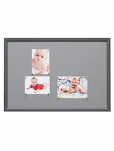 Deknudt Frames S54ST8-40.0X60.0 S54SF7 Magnettafel, Holz, 64,4 x 44,4 x 1,5 cm, Grau von Deknudt Frames