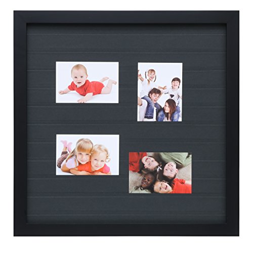 Deknudt Frames s43yk2g Collage-Bilderrahmen, Holz, Schwarz 50 x 50 cm von Deknudt Frames