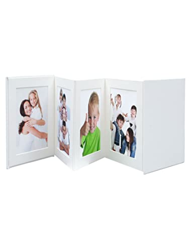 Deknudt Fotoalbum – Fotobox, Leder oder Kunstleder, Weiß, 13 x 18 cm von Deknudt Frames