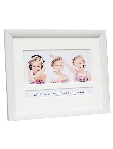 Deknudt Rahmen S54Sf1-P1Fr-10.0X20.0 Bilderrahmen Weiss, Maler-Look Mit Textfach In Franz von Deknudt Frames