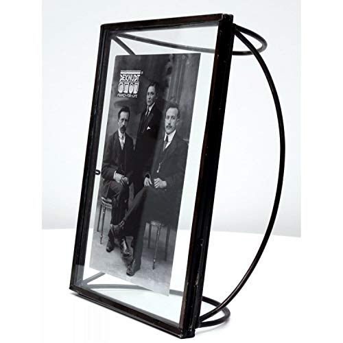 Bilderrahmen 20x30 Metall schwarz ransparent Bilderrahmen aus Glas mit schwarzfarbiger Kante aus Metall Preis pro Stück von Deknudt Frames
