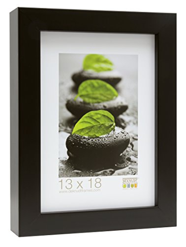 Deknudt Bilderrahmen, Holz, Schwarz, 18 X24 cm von Deknudt Frames