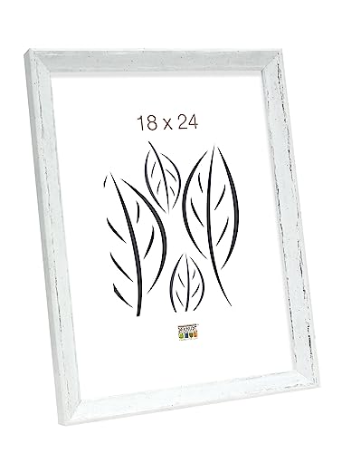 Deknudt S46DF1_18.0x24.0 Bilderrahmen, Kunstharz, 18 x 24 cm, Weiß von Deknudt Frames