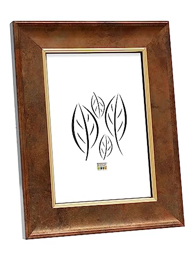 Deknudt S46EA3_24.0x30.0 Bilderrahmen, Holz, 24 x 30 cm, goldfarben von Deknudt Frames