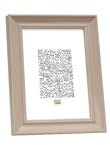 Deknudt S46LF3_15.0x20.0 Bilderrahmen, Holz, 15 x 20 cm, Beige von Deknudt Frames