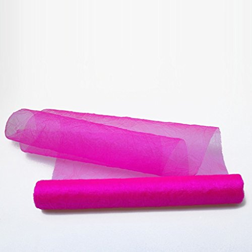 Deko AS GmbH Crashorganza-Tischläufer pink - 28 cm breit - Rolle 5 Meter - 68280 44-R 280 Deko AS GmbH Crashorganza-Tischläufer pink - 28 cm breit - Rolle 5 Meter - 68280 44-R 280 von Deko AS GmbH