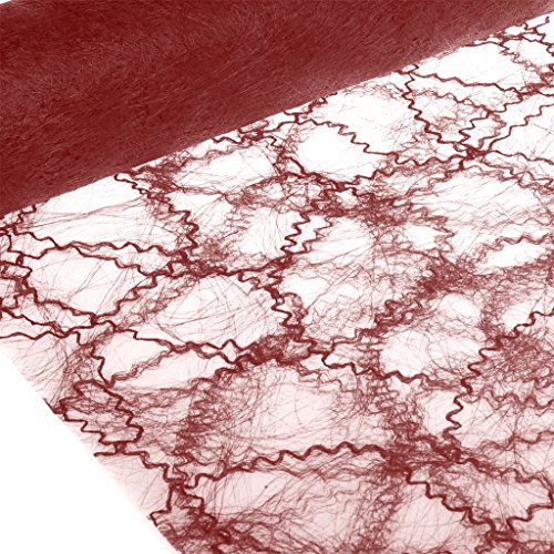 Deko AS GmbH Sizotwist Wellenschnitt - Karminrot - 10 cm - Rolle 10 Meter - 68w 013 100 von Deko AS GmbH