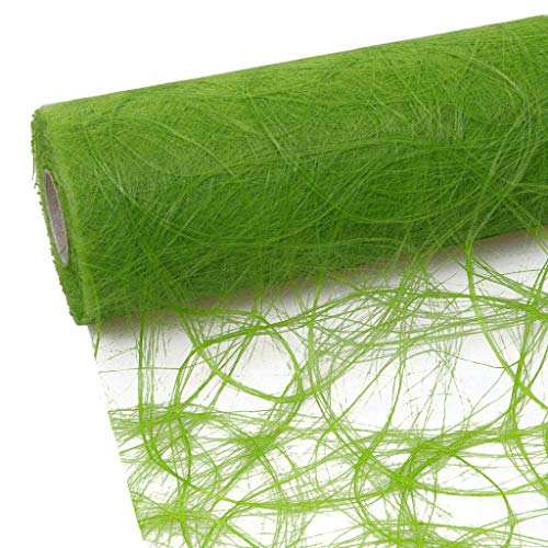 Deko AS GmbH Sizoweb, Stoff, apfelgrün, 20cm x 25m, 25 von Deko AS GmbH