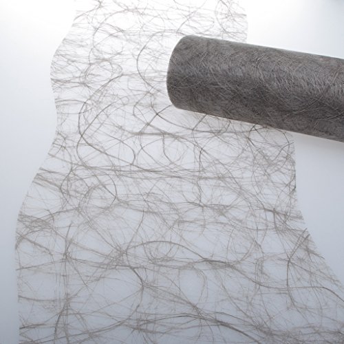 Deko AS GmbH Sizoweb Tischband Wellenschnitt anthrazit - Taupe ca. 25 cm Rolle 25 Meter 64W 026-R Deko AS GmbH Sizoweb Tischband Wellenschnitt anthrazit - Taupe ca. 25 cm Rolle 25 Meter 64W 026-R von Deko AS GmbH