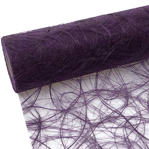 Deko AS GmbH Sizoweb Tischband aubergine 30 cm Rolle 25 Meter 64 023-R von Deko AS GmbH