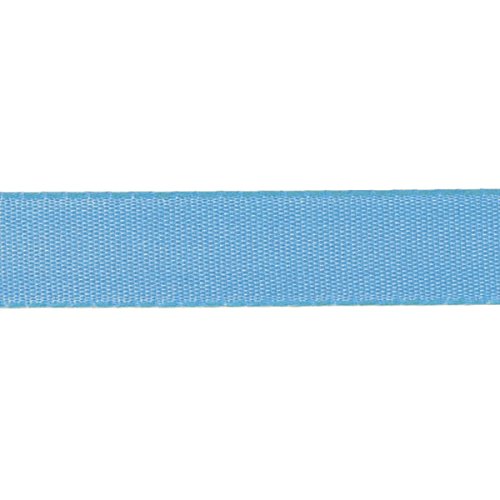 Deko AS GmbH Taftband ohne Draht - hellblau - 15 mm - Rolle 50 m - 8391 14-R 015 von Deko AS GmbH