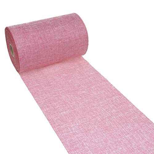 DEKO AS Shabby Chic Leinenoptik Tischläufer, Polyester geruchsneutral, Rosa, 20 cm x 25 m DEKO AS Shabby Chic Leinenoptik Tischläufer, Polyester geruchsneutral, Rosa, 20 cm x 25 m von Deko AS GmbH