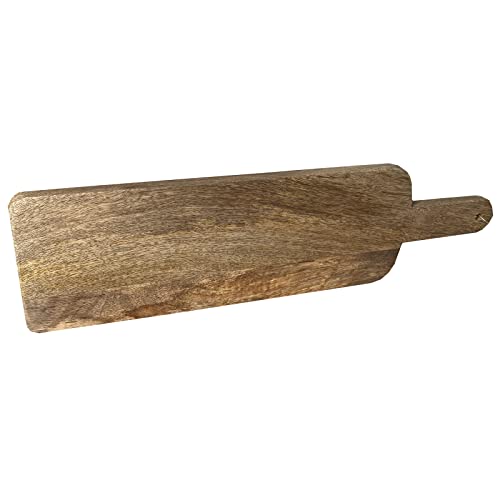 Holzbrett Schneidebrett Charcuterieboard 44.5x12 cm Vollholz lebensmittelecht Mangoholz Holzbrett Schneidebrett Charcuterieboard 44.5x12 cm Vollholz lebensmittelecht Mangoholz von Deko AS GmbH