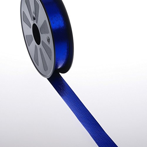 Deko AS GmbH Metallic-Band blau, 25 mm Breite-68 m Länge, 50 von Deko AS GmbH